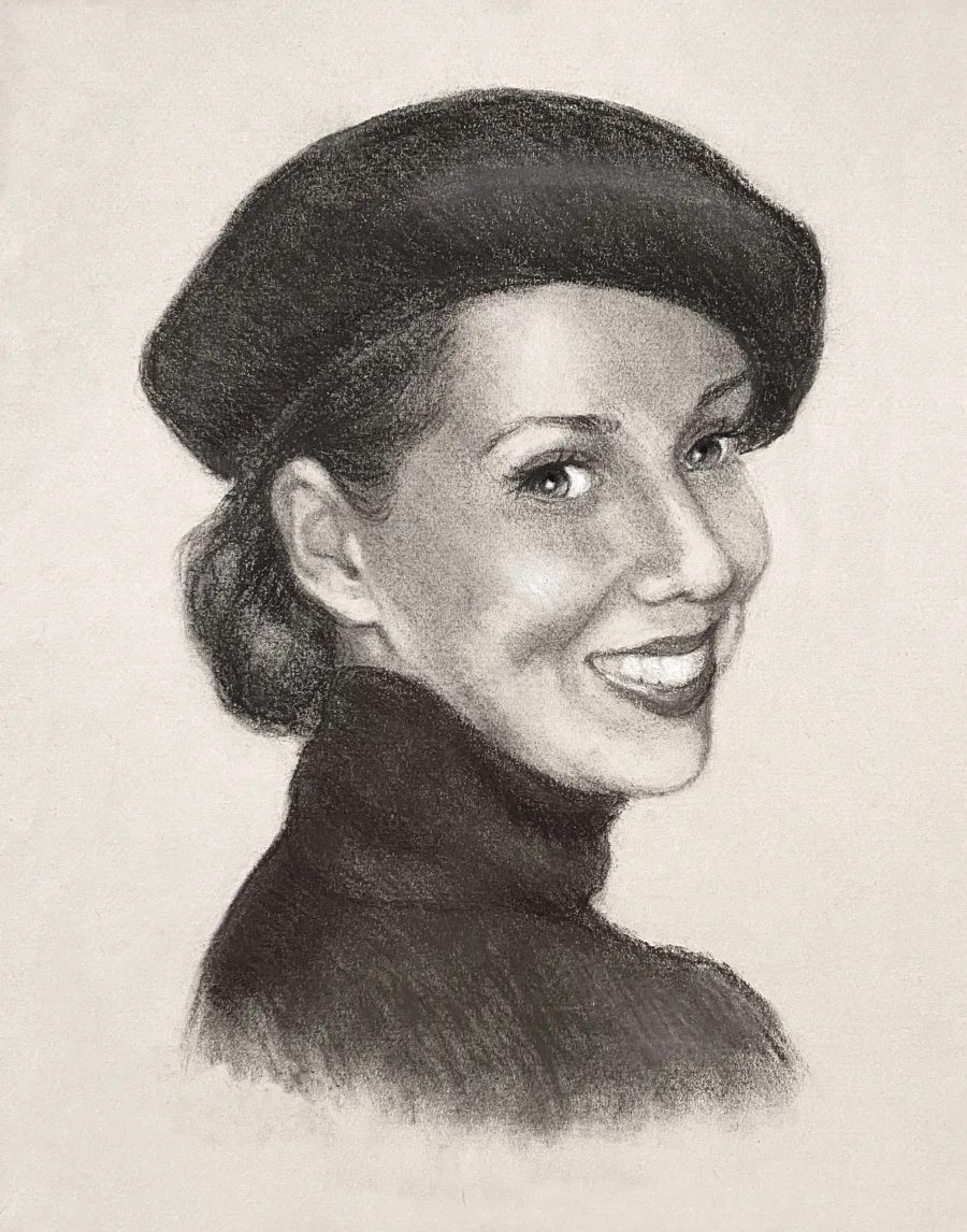 Charcoal on paper, 2011
