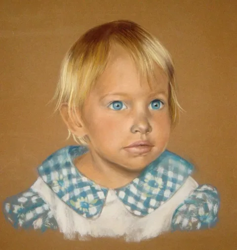 Pastel on paper, 2005