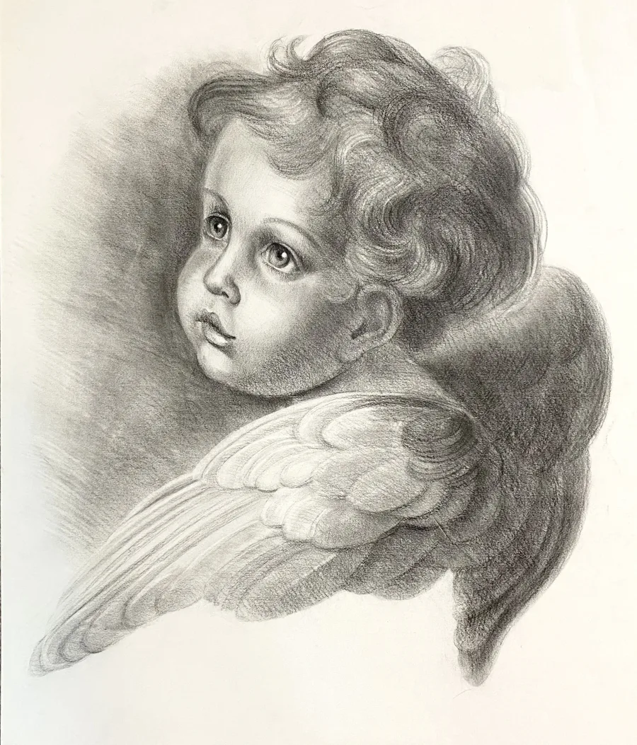 Graphite on paper, 2003