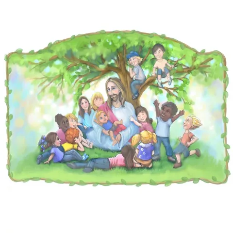Digital drawing for wall decal