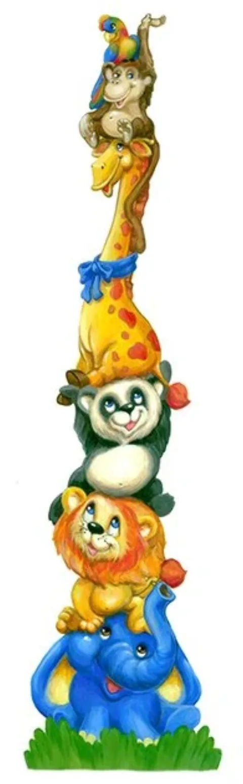 Painting for wall decal